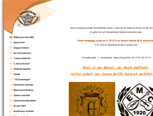 Tablet Screenshot of einbecker-mandolinenorchester.de